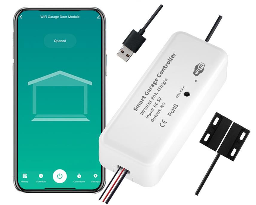 Wi-Fi garage door controller