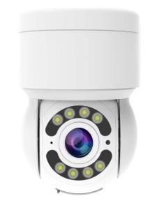 Pan-tilt security camera