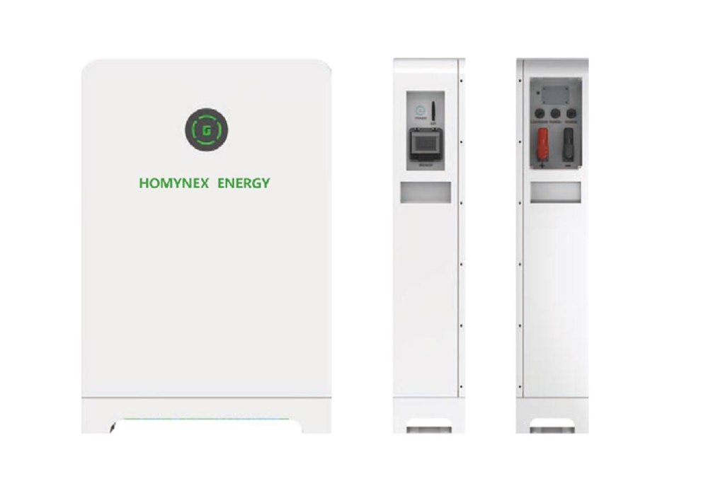 Home battery wall and solar storage